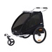 THULE UTÁNFUTÓ TH COASTER XT fekete kerékpár szett+sétálókerék PFAS Free TH10101822 THULE UTÁNFUTÓ TH COASTER XT fekete kerékpár szett+sétálókerék PFAS Free TH10101822