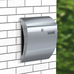 Basi BK 2000 Inox modern újságtartós postaláda B21702008 Basi BK 2000 Inox modern újságtartós postaláda B21702008