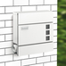 Basi BK 380M Fehér modern újságtartós postaláda B21700904
