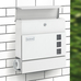 Basi BK 380M Fehér modern újságtartós postaláda B21700904