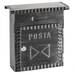 PICCO Aldo kovácsoltvas jellegű postaláda PI0029