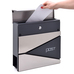 Picco Fabio Inox modern postaláda újságtartóval PI0042 Picco Fabio Inox modern postaláda újságtartóval PI0042