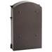 PICCO Renzo díszes kerítésen kívüli postaláda bronz PI0003