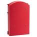 PICCO Renzo díszes kerítésen kívüli postaláda piros PI0006