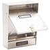 SILMEC Giardino inox univerzális társasházi postaláda 10-009 SILMEC Giardino inox univerzális társasházi postaláda 10-009