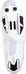 NORTHWAVE Cipő NW MTB EXTREME X 41 FEHÉR 80262075-50-41