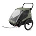 THULE Utánfutó TH Courier zöld PFAS 2 gyerek/opcionálisan kutya/áruszállító 99x74x32 cm - PFAF free TH10102002