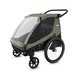 THULE Utánfutó TH Courier zöld PFAS 2 gyerek/opcionálisan kutya/áruszállító 99x74x32 cm - PFAF free TH10102002