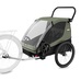THULE Utánfutó TH Courier zöld PFAS 2 gyerek/opcionálisan kutya/áruszállító 99x74x32 cm - PFAF free TH10102002