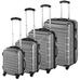 4 db-os merev falú bőrönd szett szürke HOP1000938-2