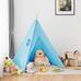 Indián sátor gyerekeknek kék HOP1000941-3 Indián sátor gyerekeknek kék HOP1000941-3