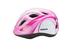 BIKEFUN Fejvédő BF Junior M pink/fehér 52-56 cm (44/ctn) HB8-PW-M