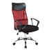 Ergonomikus irodai szék magasított háttámlával piros HOP1000998-2