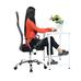 Ergonomikus irodai szék magasított háttámlával kék HOP1000998-3