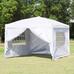 Party sátor fehér 3x3 méteres HOP1001023-1