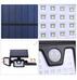 3-paneles elforgatható napelemes lámpa HOP1001246