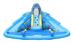 HAPPYHOP 9421 Shark Pool Cápás ugrálóvár légvár