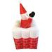 Felfújható karácsonyi dekoráció Mikulás kéményben HOP1001455