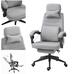 Fejtámlás irodai forgószék világos szürke HOP1001443-1 Fejtámlás irodai forgószék világos szürke HOP1001443-1