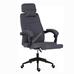 Fejtámlás irodai forgószék sötét szürke HOP1001443-2 Fejtámlás irodai forgószék sötét szürke HOP1001443-2
