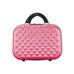 Utazóbőrönd szett kozmetikai táskával mályva HOP1001471-1