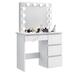 Barcelona fésülködő asztal fehér HOP1001547 Barcelona fésülködő asztal fehér HOP1001547