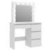 Barcelona fésülködő asztal fehér HOP1001547 Barcelona fésülködő asztal fehér HOP1001547