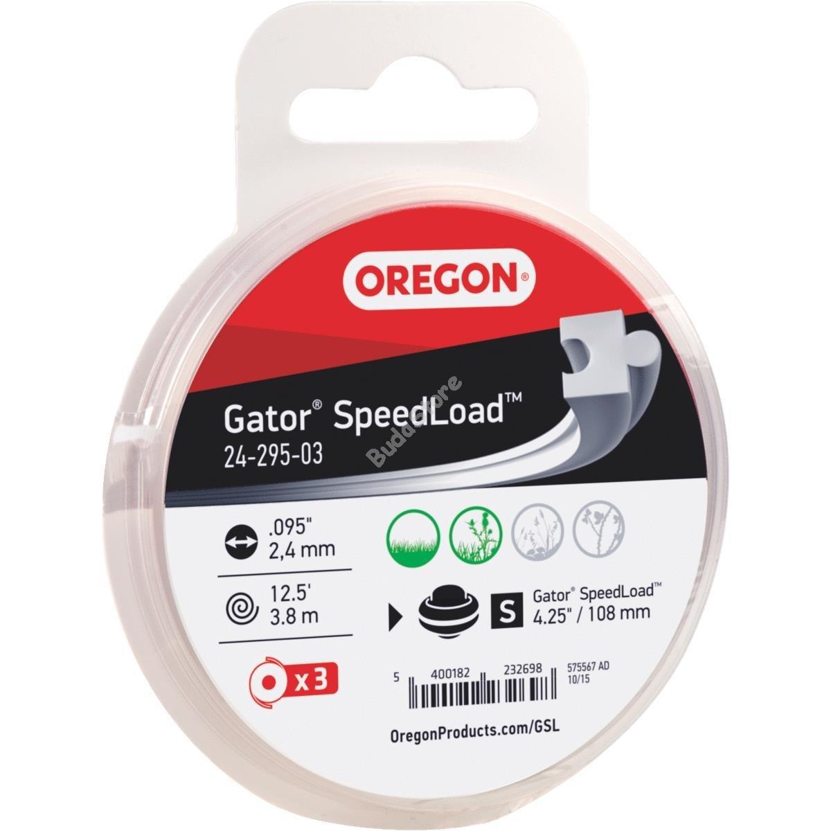 Filo Per Decespugliatore Oregon Gator SpeedLoad - Diametro 3mm, Trasparente, Confezione Da 3 Bobine - Foto 6