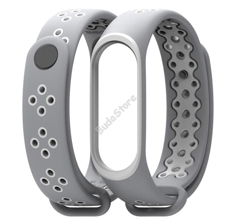 Xiaomi Mi Band 2 fitness karkötő bőrszíj Fehér Xiaomi Mi Band 2 fitness karkötő bőrszíj Fehér