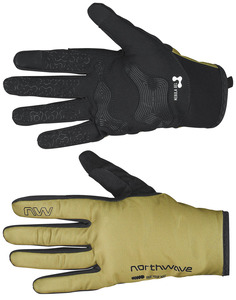 NORTHWAVE Kesztyű NW téli FAST PRO GEL M hosszú, khaki zöld 89262134-161-M