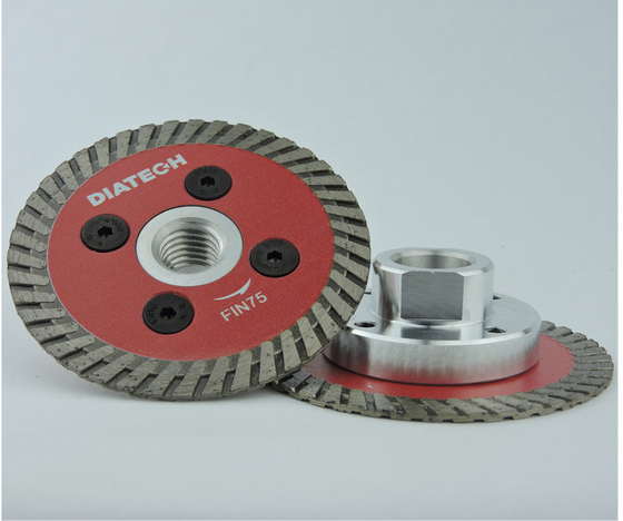 Diatech mini turbó 75mm vágókorong M14 flanssal - FIN75