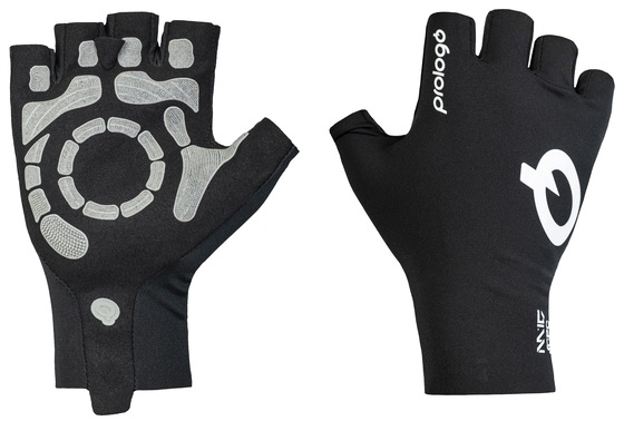PROLOGO Kesztyű PR MIG CPC rövid fekete/fehér L 1298 GLOVESFBWC8-L