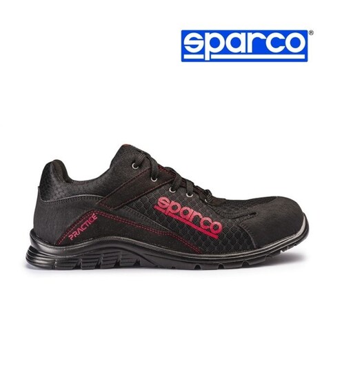Sparco Practice S1P 44 munkavédelmi cipő fekete - 07517NRNR-44