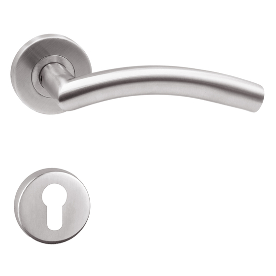 Maestro ARCO PZ Inox kilincs LMS1107Y