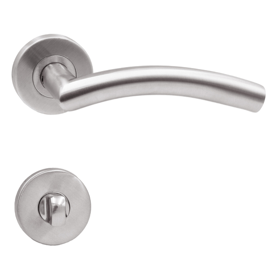 Maestro ARCO WC Inox kilincs LMS1107WC