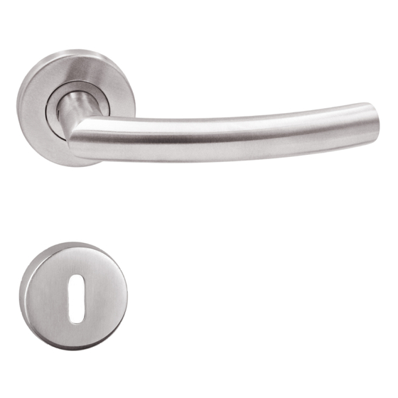 Maestro GINO BB Inox kilincs LMS1129K1