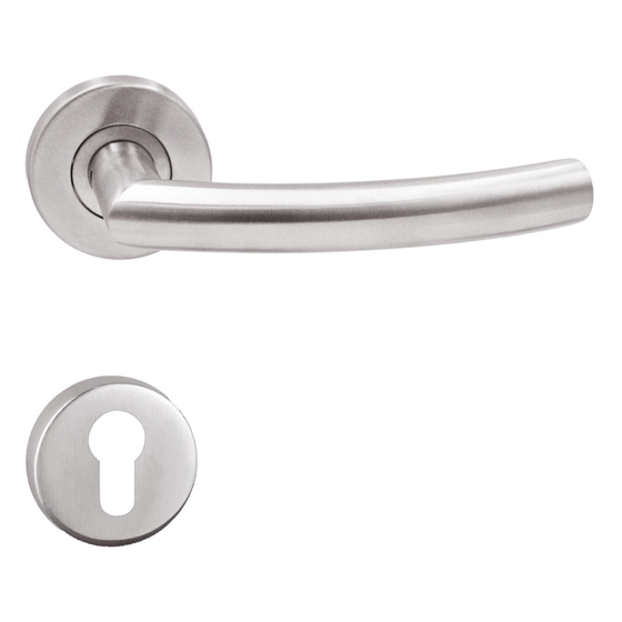 Maestro GINO PZ Inox kilincs LMS1129Y