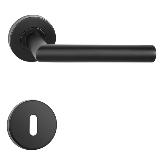 Maestro THEMA BB Matt fekete kilincs LMS1108K1BLK