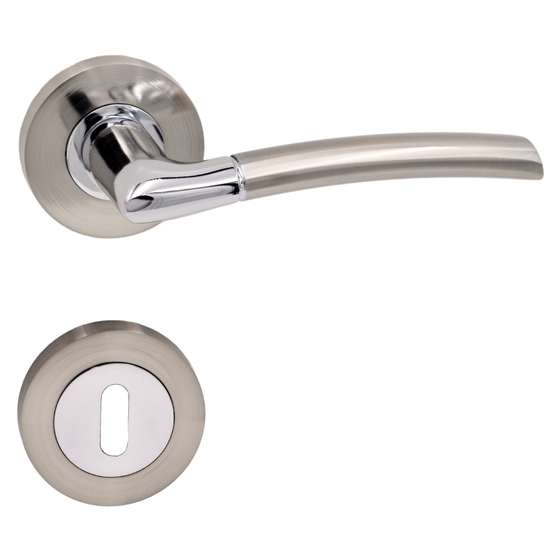 Maestro VESTA BB Króm-Inox kilincs LMA1210E17K1SNPC