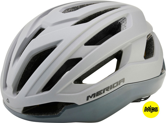 MERIDA Fejvédő ME APEX 54-58cm MIPS matt szürke/fényes szürke - 20 szellőző A2277000237