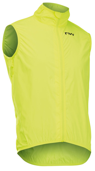 NORTHWAVE Mellény NW szél VORTEX M FLUO SÁRGA 89261232-40-M